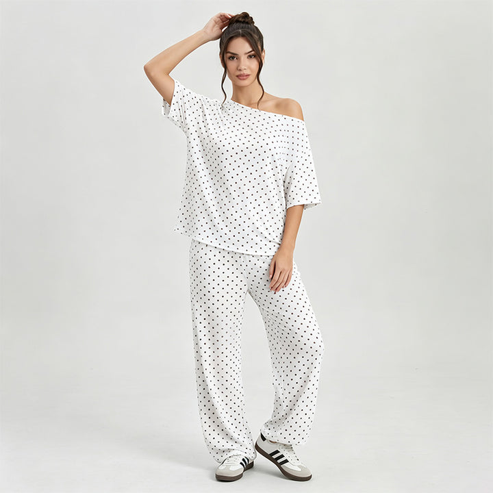 Polka Dot Lounge Set