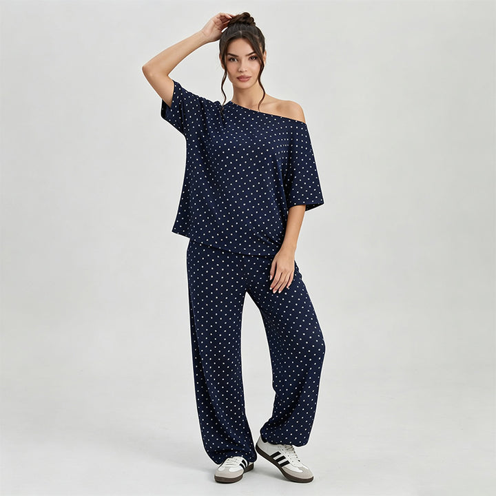 Polka Dot Lounge Set
