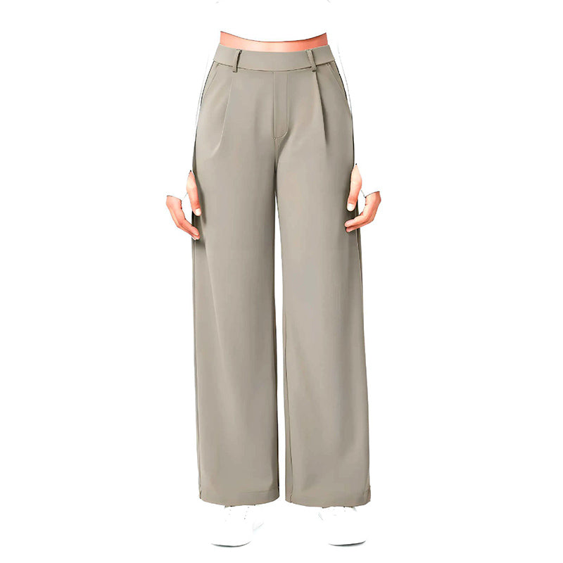 Office Daily Wide Leg Suit Trousers