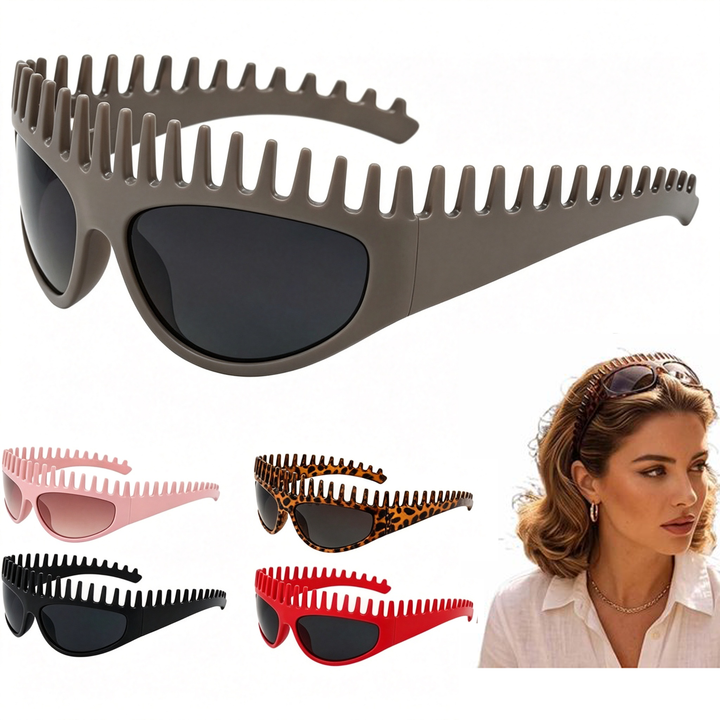 Leopard Headband Sunglasses