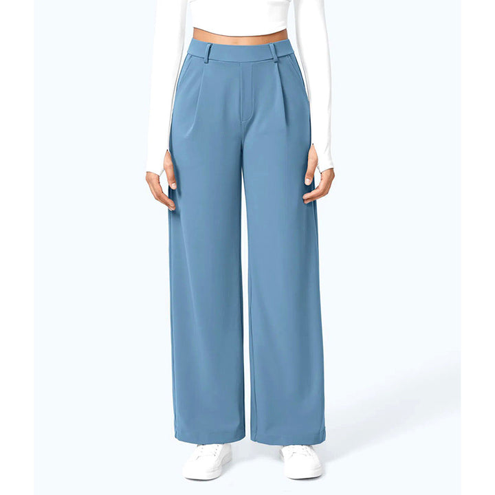 Office Daily Wide Leg Suit Trousers