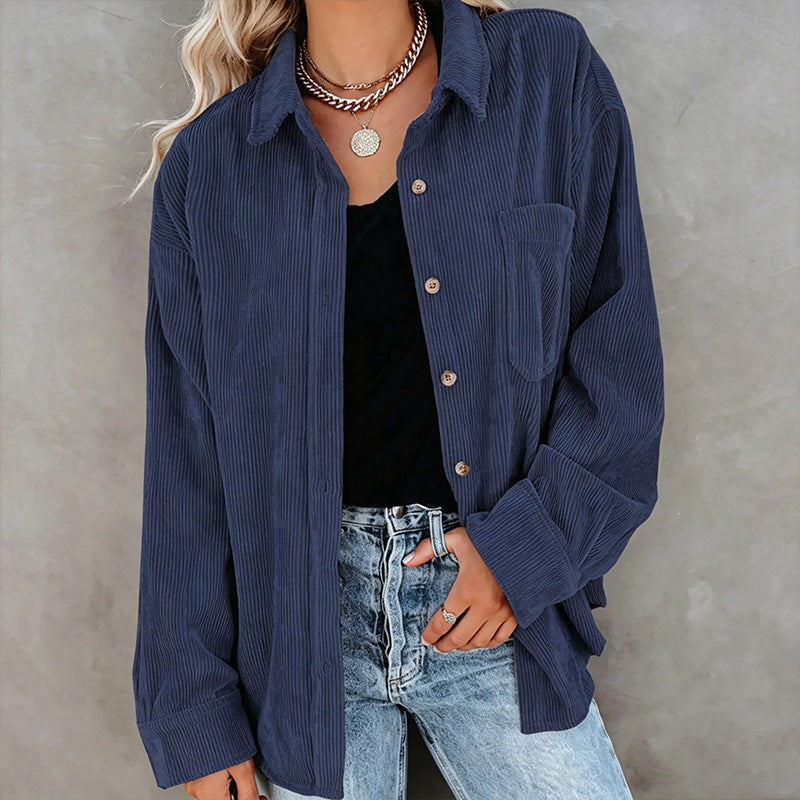 Corduroy Button-Down Shirt
