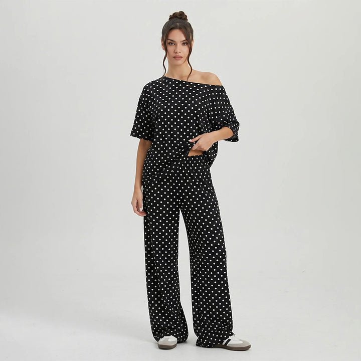 Polka Dot Lounge Set