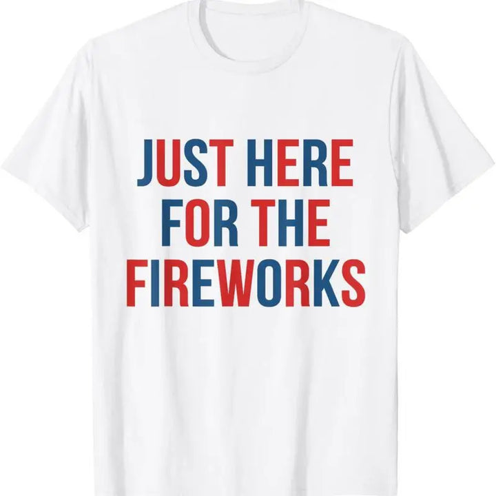 Fireworks Graphic Tee — Matching Couple&