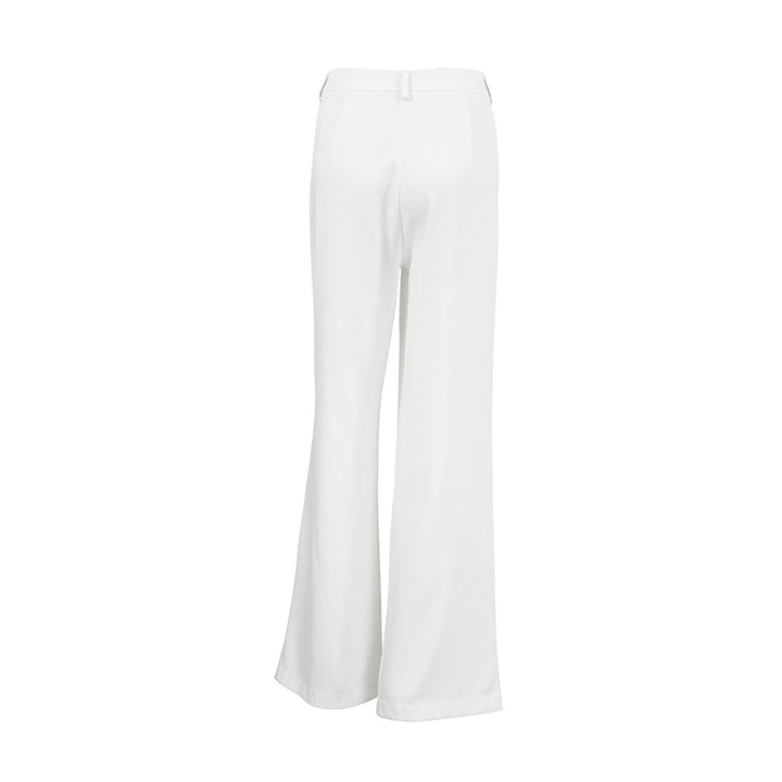 High-Waisted Wide Leg Trousers