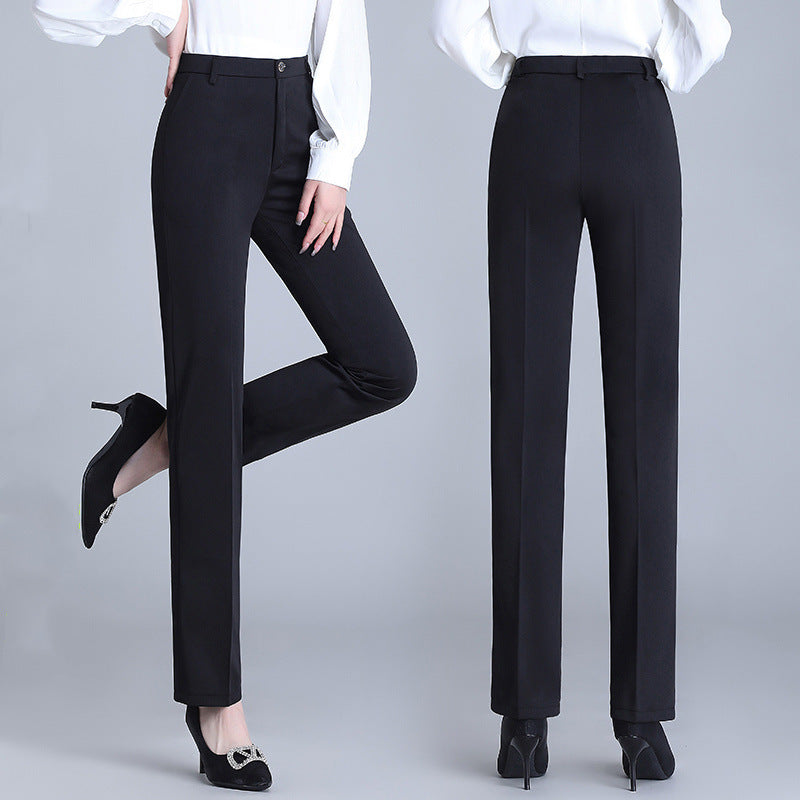 Women’s High-Waisted Straight Leg Dress Pants