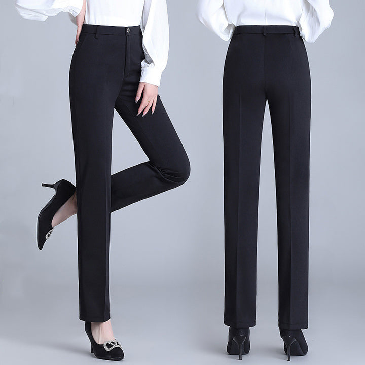 Women’s High-Waisted Straight Leg Dress Pants