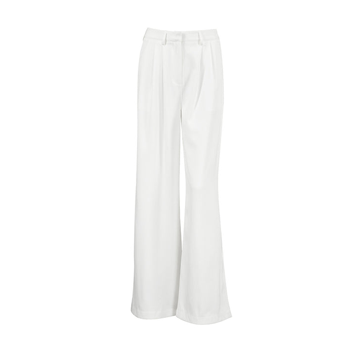 High-Waisted Wide Leg Trousers