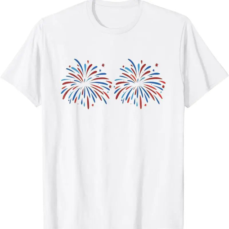 Fireworks Graphic Tee — Matching Couple&