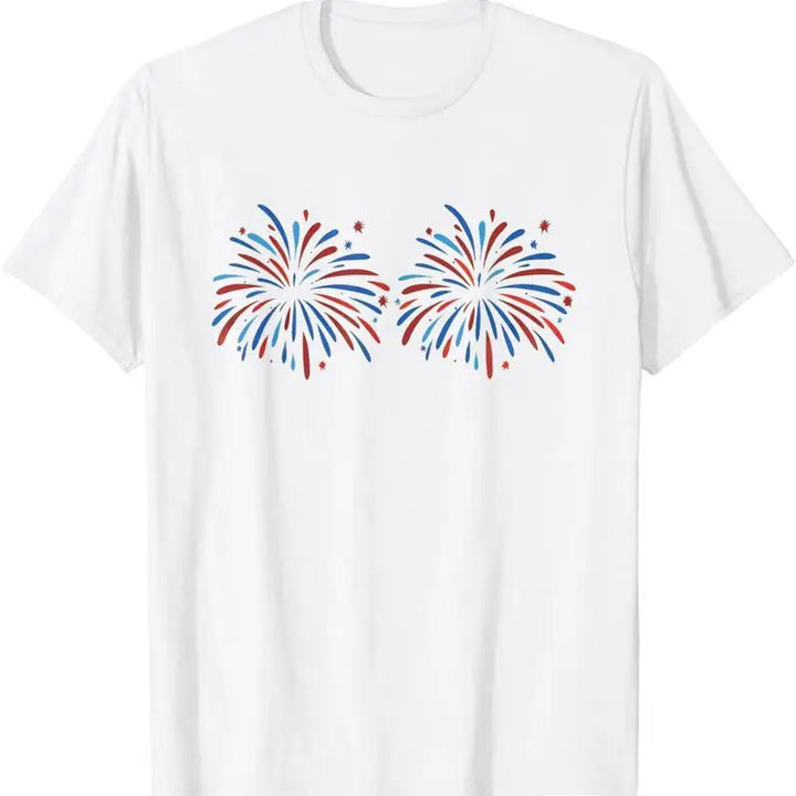 Fireworks Graphic Tee — Matching Couple&