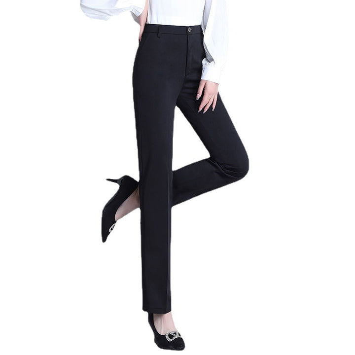 Women’s High-Waisted Straight Leg Dress Pants