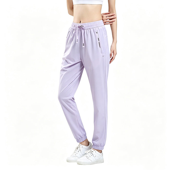 Ice-silk quick-dry joggers