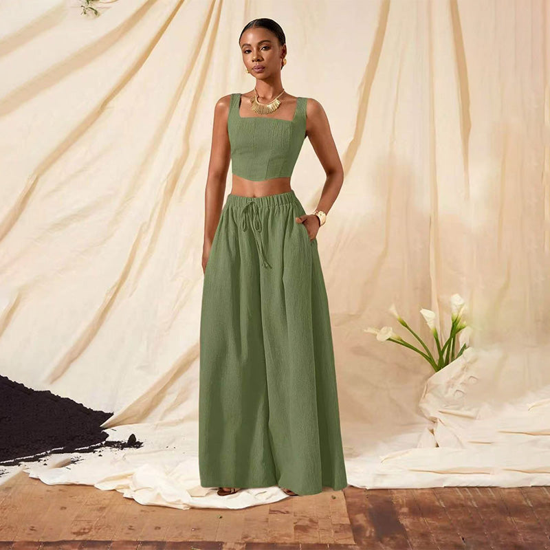 Fishbone Cami Pants Set