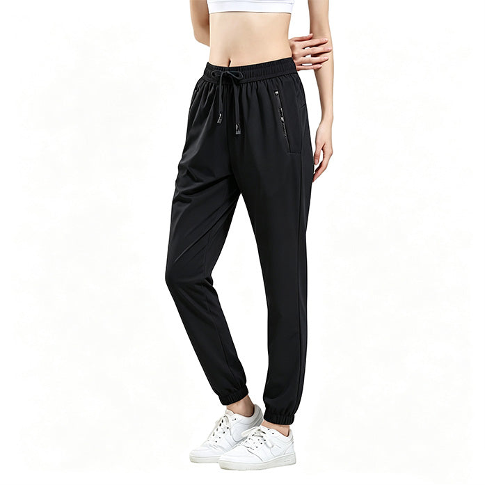 Ice-silk quick-dry joggers