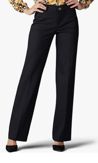 Women’s High-Waisted Straight Leg Dress Pants