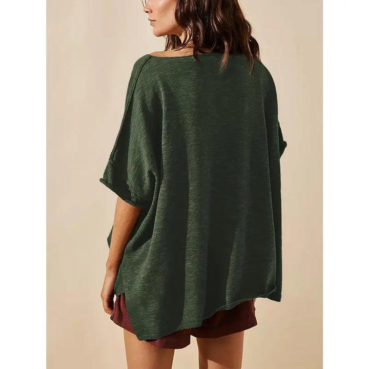 Oversized Short Sleeve Casual Tee