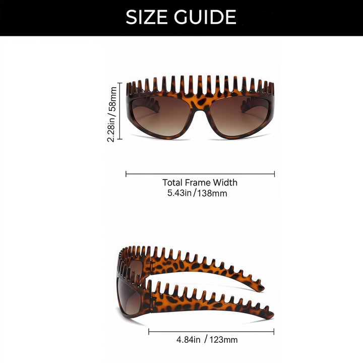 Leopard Headband Sunglasses