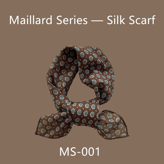 Maillard Silk-Blend Square Scarf