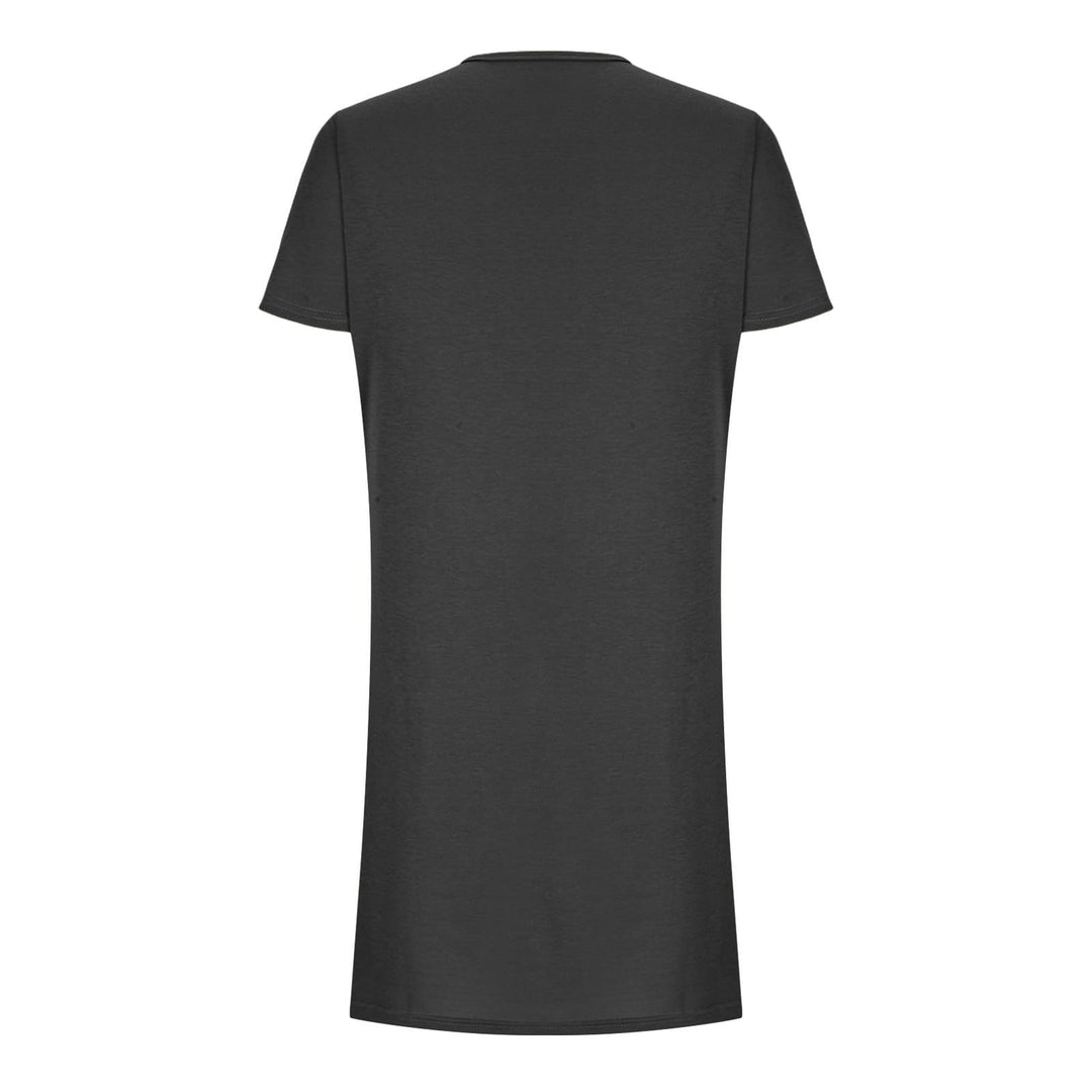 Casual Short Sleeve T-Shirt Dress