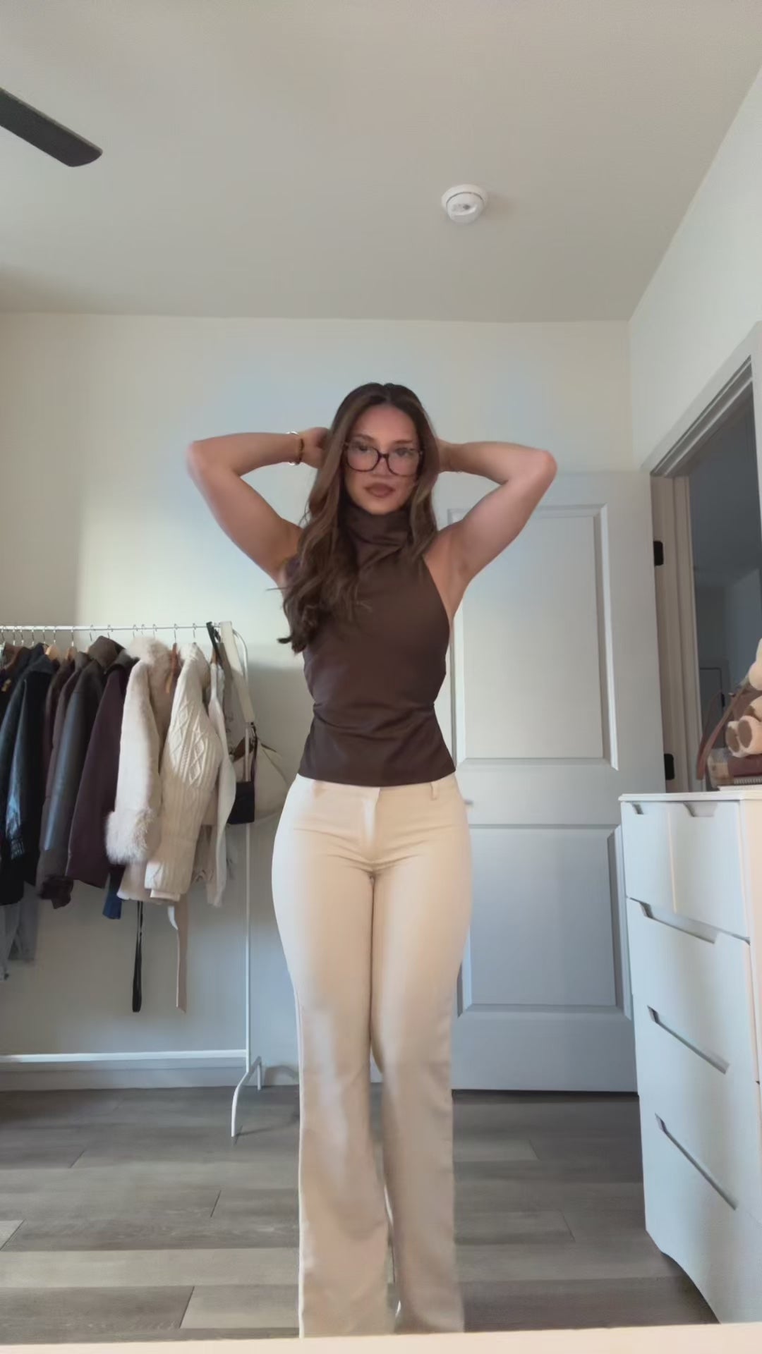 Satin Halter Neck Backless Crop Top  Luxe shine. Statement silhouette.