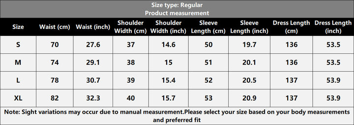 A-line pleated long-sleeve dress