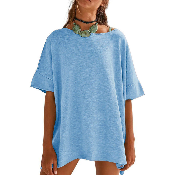 Oversized Short Sleeve Casual Tee
