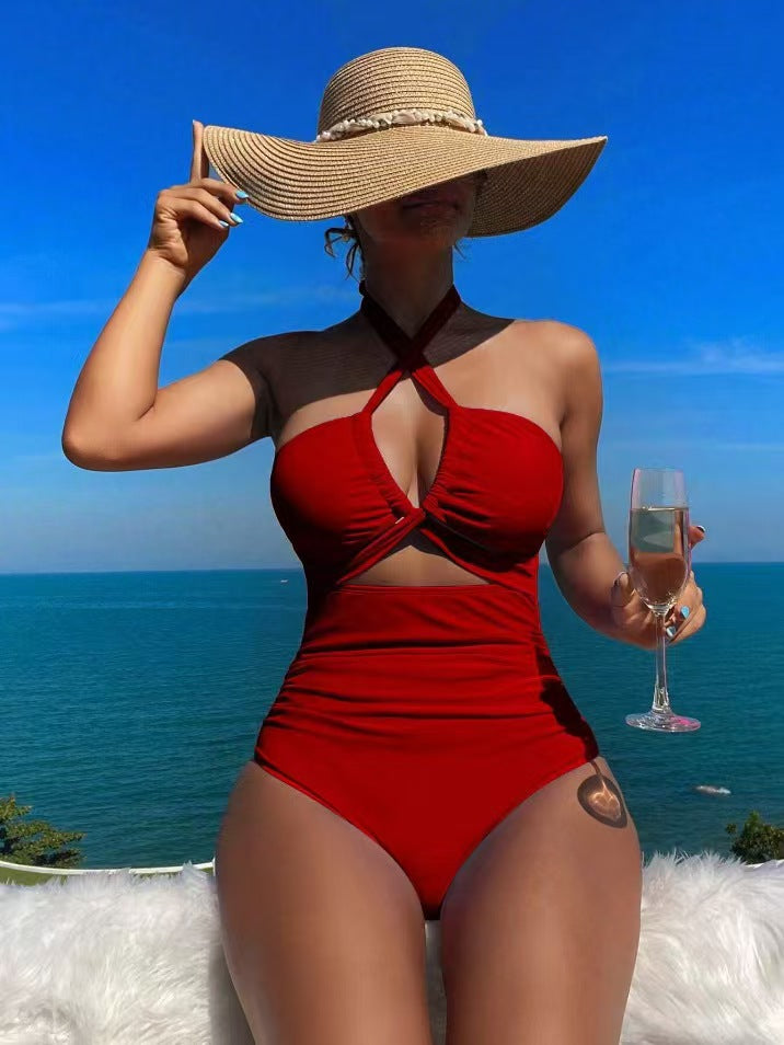 Women Sexy Cutout One Piece Swimsuits