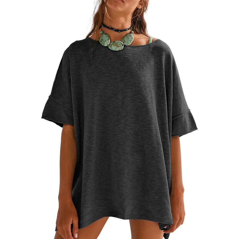 Oversized Short Sleeve Casual Tee