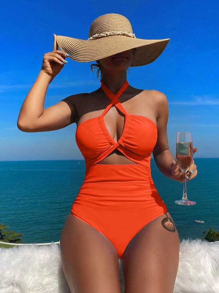 Women Sexy Cutout One Piece Swimsuits